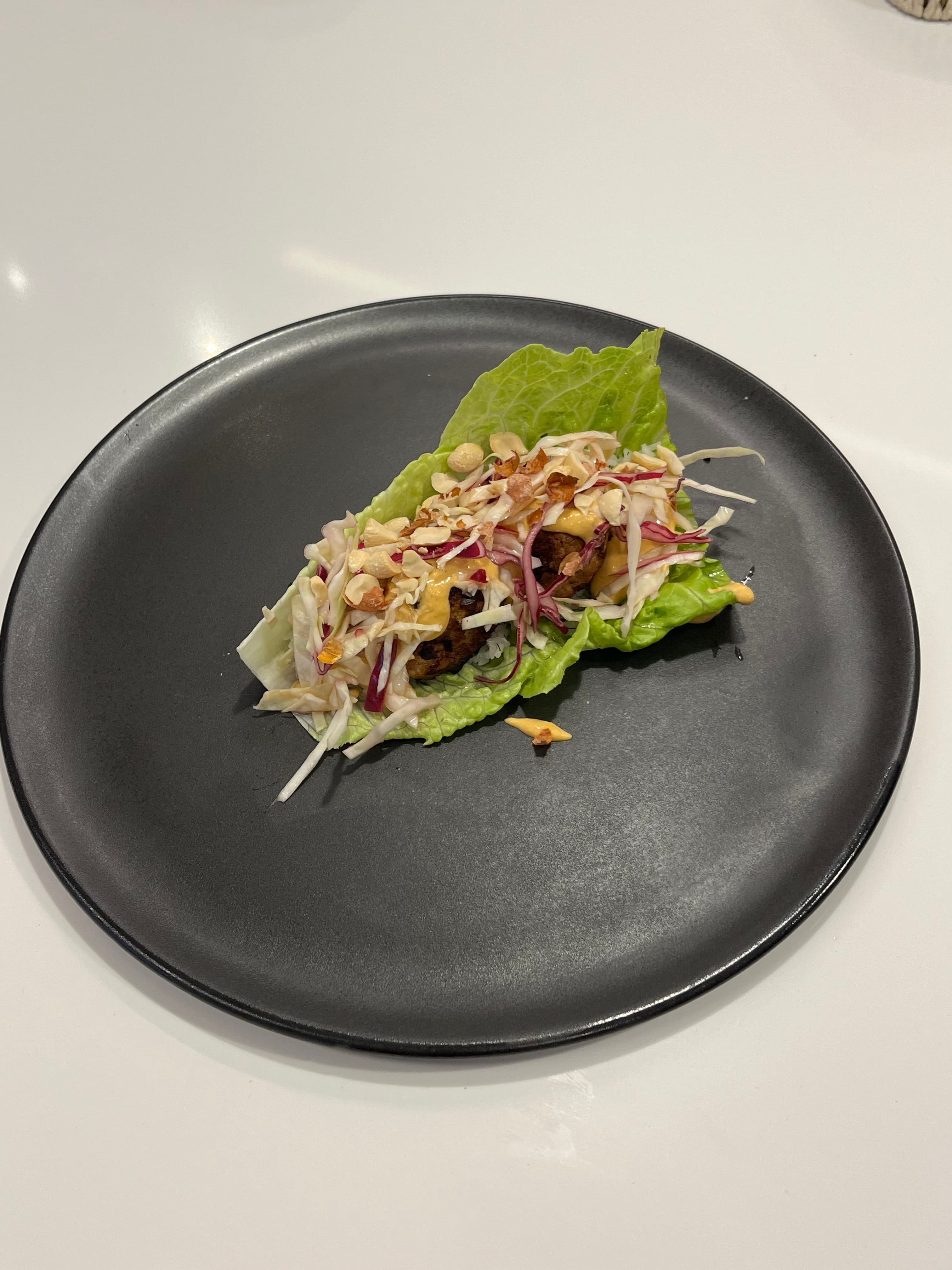 Chicken Meatball Wraps