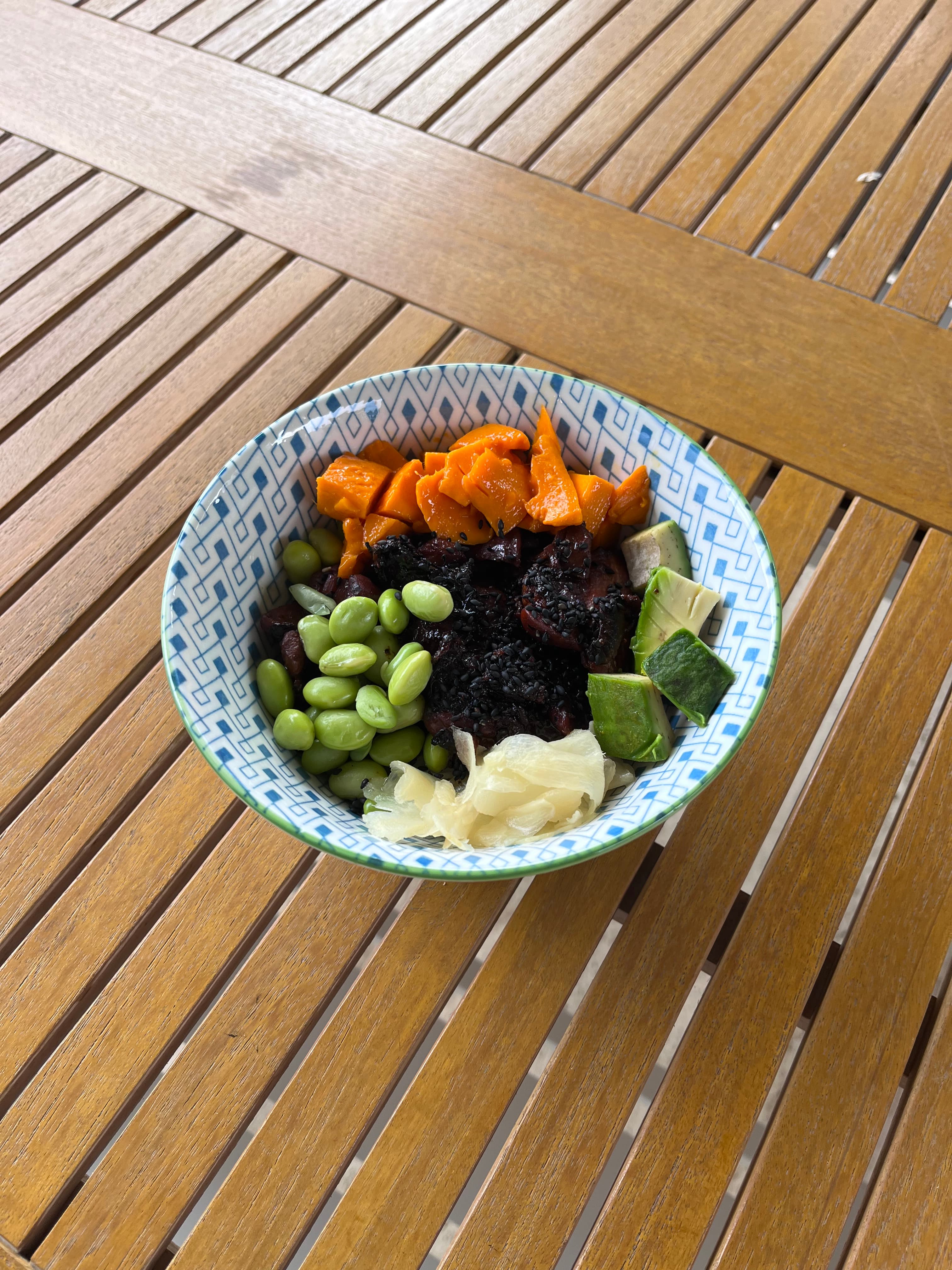 Chicken Poke Bowl